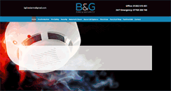 Desktop Screenshot of bandgfire.co.uk